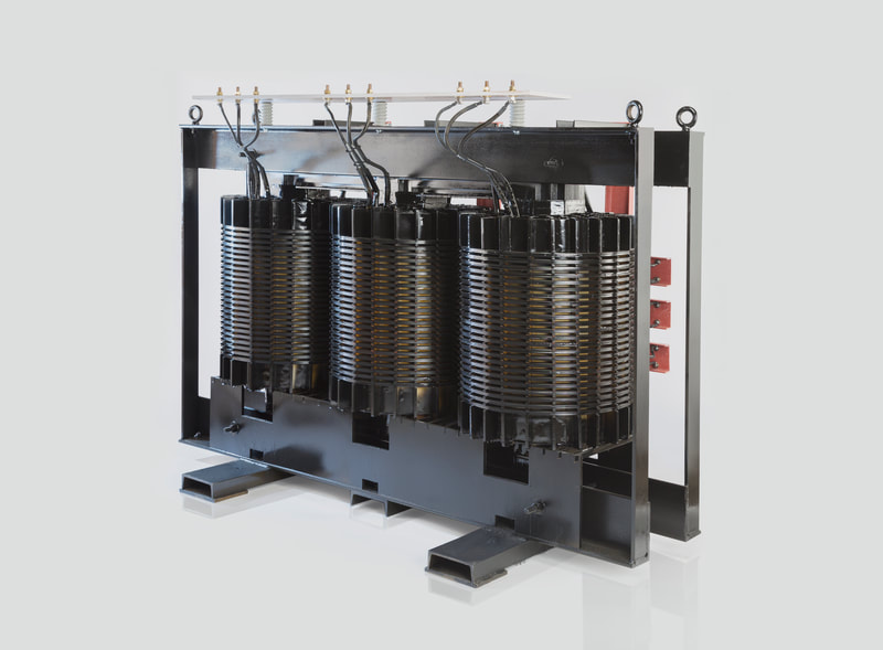 Power Magnetics custom three-phase transformer